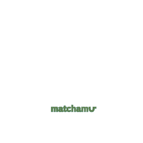 green tea matcha Sticker by Matchamu Tea