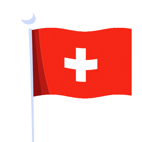 Flag Switzerland Sticker by ITP Tires And Wheels