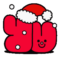 Santa Graffiti Sticker by Yubia