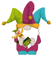 April Fools Day Gnome Sticker