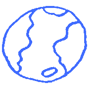 Relax Earth Sticker by Cosmodule