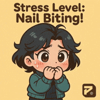 Hana Nail Biting GIF by Persona