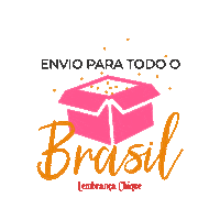 lembrancachique amor brasil box festa Sticker