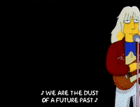 Nervous Season 3 GIF by The Simpsons