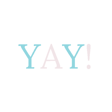 Happy Yeh Sticker by Becca Pountney
