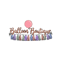 Balloonboutique party birthday balloons boutique Sticker