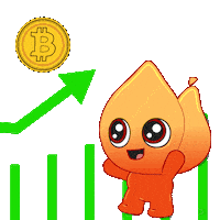 Bitcoin Wagmi Sticker by Playember