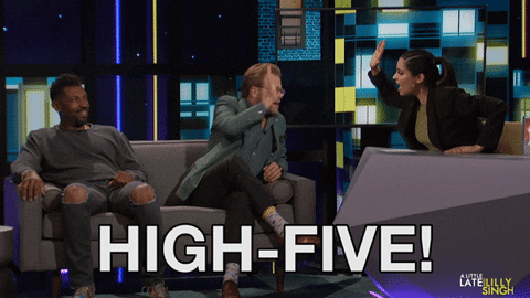 Lets Go Yes GIF by A Little Late With Lilly Singh
