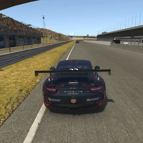 Donuts Porsche GIF by Red Bull Racing Esports
