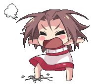 Angry Stomp Sticker by Jin