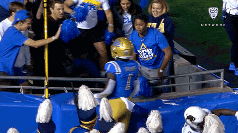 Ucla Football GIF by Pac-12 Network