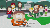 scaring eric cartman GIF by South Park 
