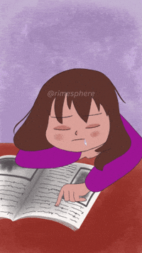 Tired Sleeping Girl GIF