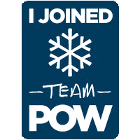 Snow Pow Sticker by Protect Our Winters Switzerland