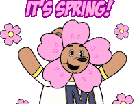 Spring Happiness Sticker by Meme World of Max Bear
