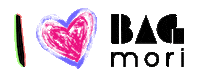 I Love Bagmori Sticker by Bagmori