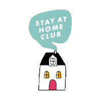Stayathome Sticker by onedaybaby