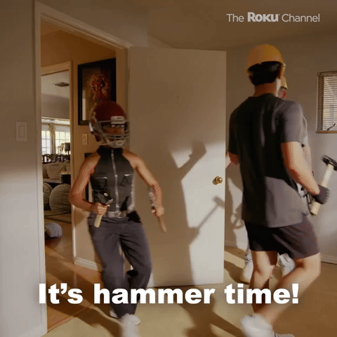 It's hammer time!