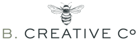 Beecreativeco rein graphics reingraphics bee creative bee creative company Sticker
