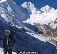 Blue Lobster GIF