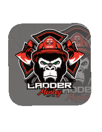 laddermonkeyhatco lm ladder monkey hat co ladder monkey laddermonkey Sticker