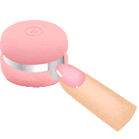 Nails Lamp Sticker by Le Mini Macaron