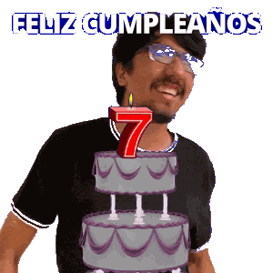 Feliz 7 Sticker