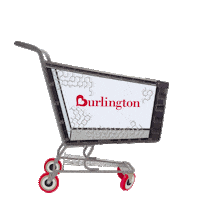 Burlington Coat Factory Shopping Cart Sticker by Burlington