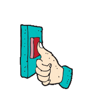hsp_derjob door ring fundraising fundraiser Sticker