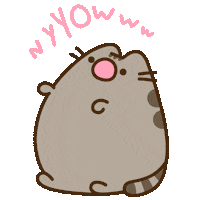 Cat Yell Sticker by Pusheen