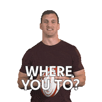 Sam Warburton Reaction Sticker by PrincipalityBS