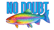 Saying No Doubt Sticker by Bespattered Facade