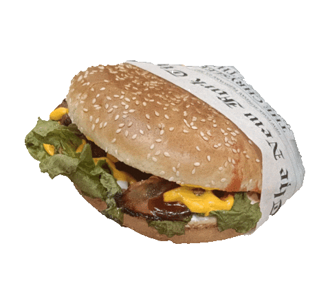 Fast Food Collaboration Sticker by BUFALANG