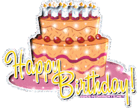 Happy Birthday Sticker