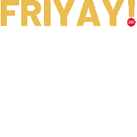 Friday Fri-Yay Sticker by TeamIntro_Chantal
