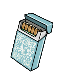 Menthol Sticker