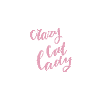 Pink Crazy Cat Lady Sticker by Anne-Loes