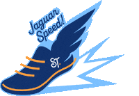 Track And Field Speed Sticker by Saint Theresa Bilingual School