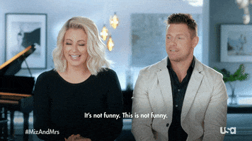 Usa Network Mizandmrs GIF by Miz & Mrs