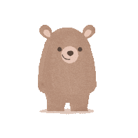 Cute Bear Sticker by Ministry of Motion