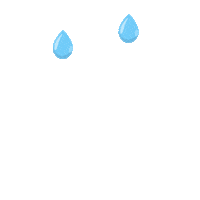Water Rain Sticker by Love Noughty