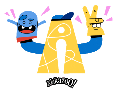 Happy Fun Sticker by Alakazoo