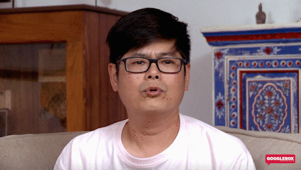 What The Reaction GIF by Gogglebox Australia