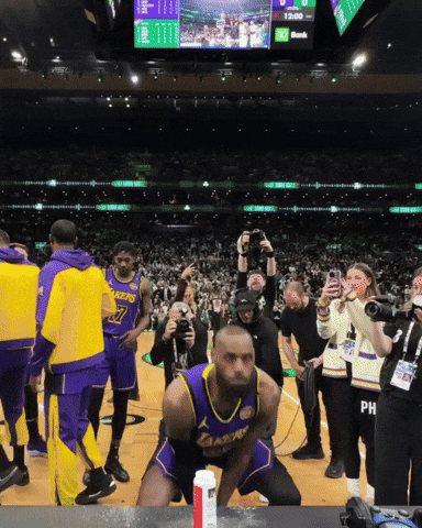 Lebron James Basketball GIF by NBA