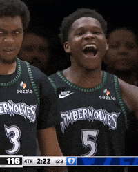 Nba Hype GIF by Minnesota Timberwolves