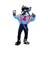 La Mascara Bulldog Sticker by Televisora Nacional S.A.