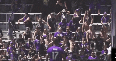 Jump Fans GIF by Orlando City SC