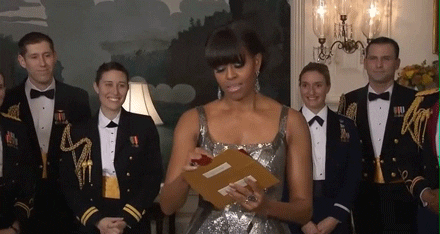 michelle obama oscars GIF by Digg