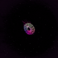 Jellyfish Wireframe GIF