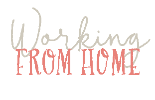 Work From Home Sticker